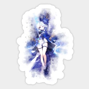 Furina - Genshin Impact (Watercolor) Sticker